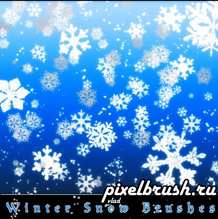 6 Photoshop Brushes Set - ����� ������� ������ ��� Photoshop