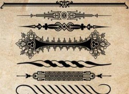 ����� ��� Photoshop (Unique Borders by green eyed butterfly)