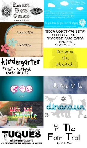 Font mix 2012