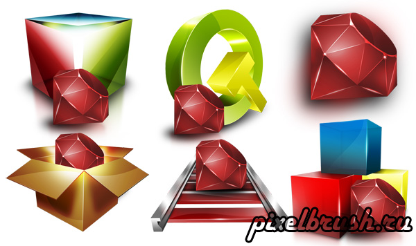Ruby Programming Icons - ������ � ��������