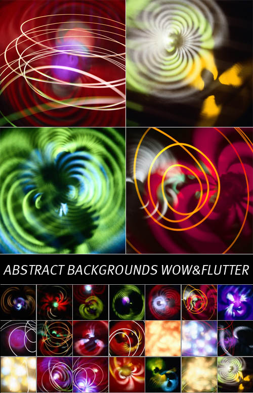 Abstract Backgrounds Wow&amp;Flutter