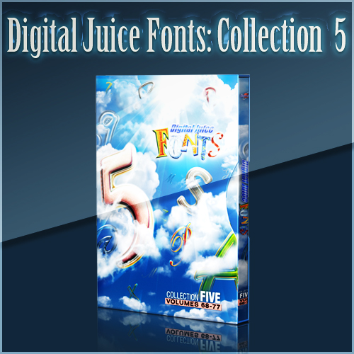 Digital Juice Fonts: Collection Five