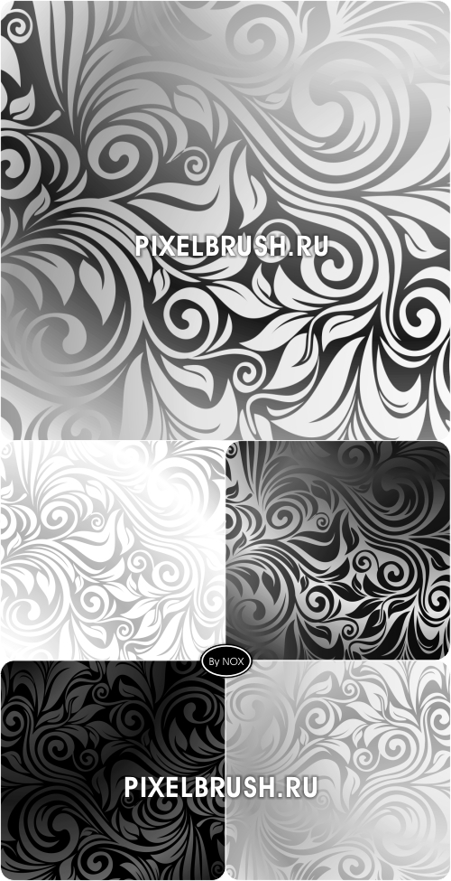 Silver Pattern Backgrounds  � ����������� �����, ����