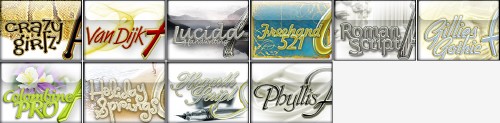 Digital Juice Fonts: Collection Five