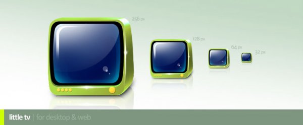 Little TV. ������ � ������� ICO, PNG