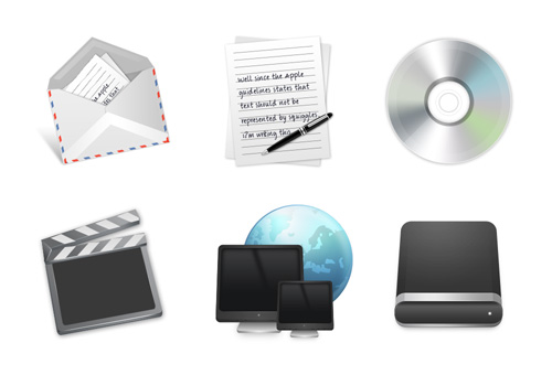 Radium Neue Icons