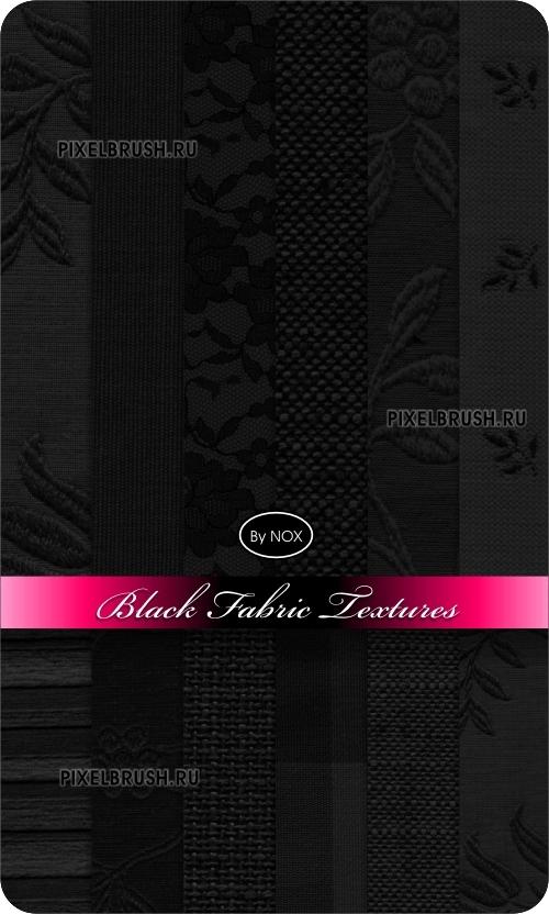 Black Fabric Textures - ������ �����, ��������