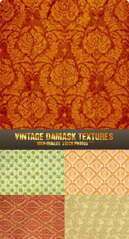 ��������� ��������� �������� / Vintage Damask Textures