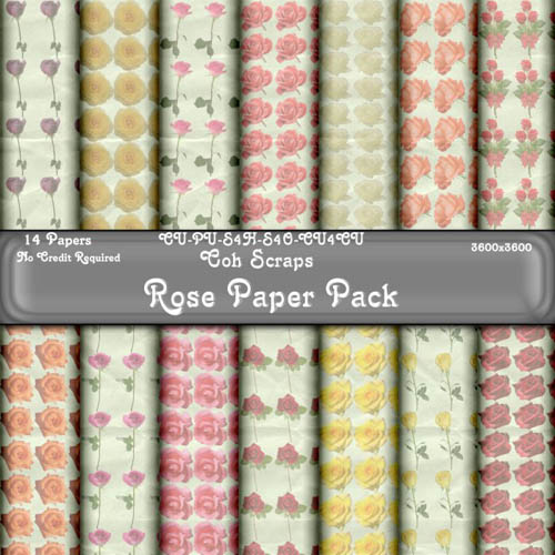 �������� - Roses Paper Pack