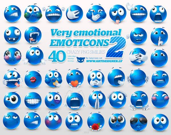 ��� ������ - Very emotional emoticons 2