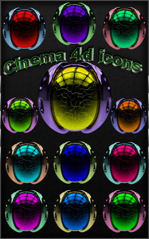 Cinema 4d icons