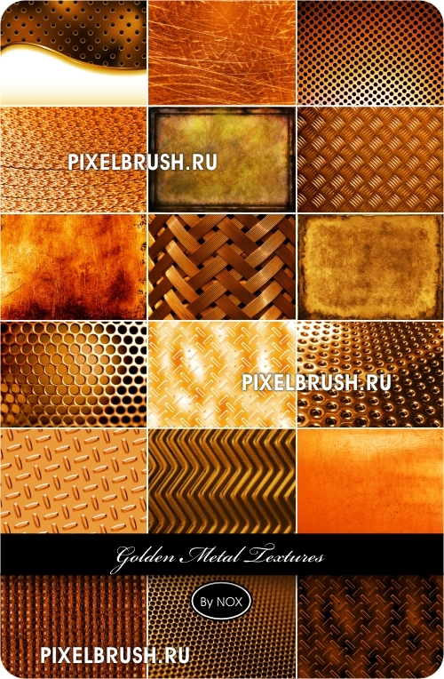 Golden Metal Textures - ������, ������