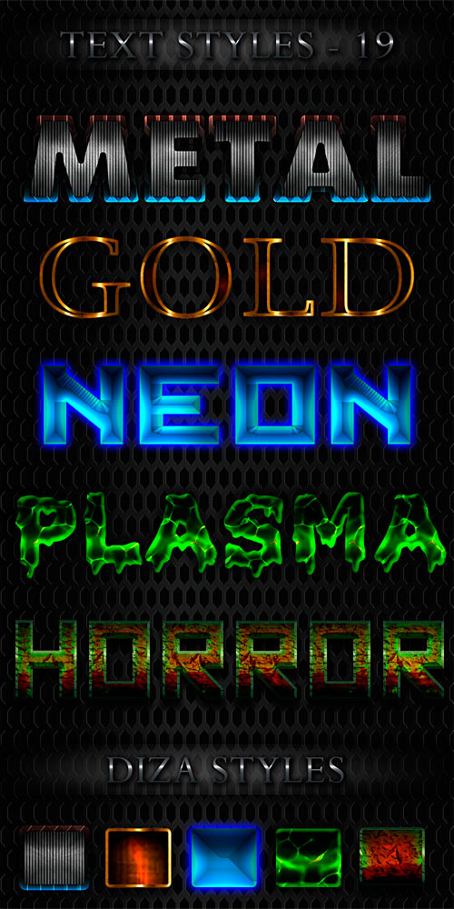 Text styles by DiZa - 19