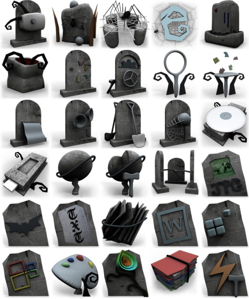 Grave Paradise Icon