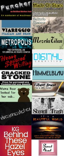 Font Collection 2012 Font Collection 2012