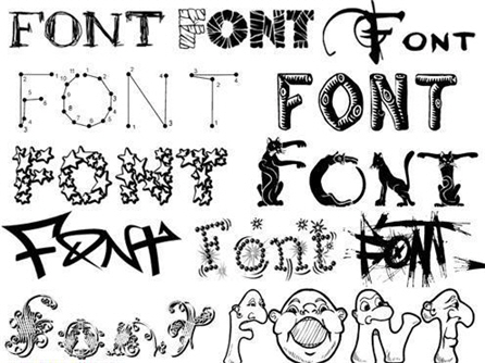 100 Creative Fonts Collection