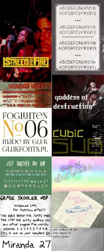 Font Collection 2012 Font Collection 2012