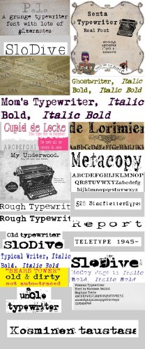 23 fonts collection