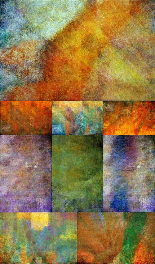 Grunge paint textures