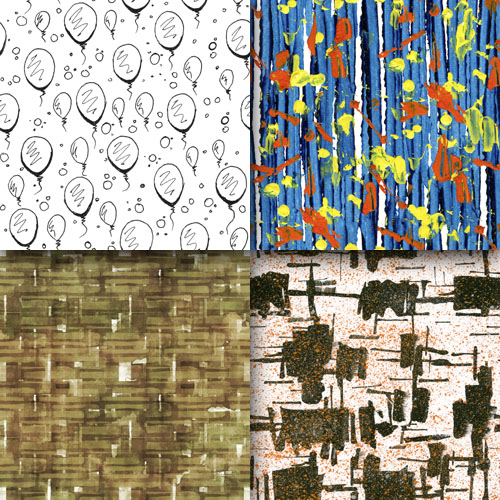 Set of 4 textures