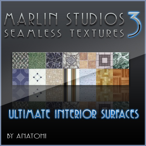 MARLIN STUDIOS - Seamless Textures 3 - Ultimate Interior Surfaces MARLIN STUDIOS - Seamless Textures 3 - Ultimate Interior Surfaces
