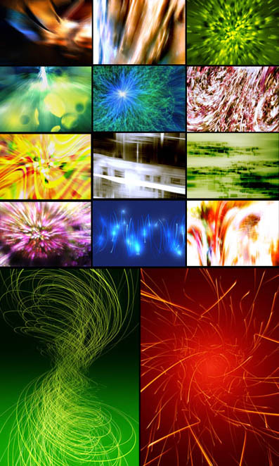 200 HQ Abstract Backgrounds