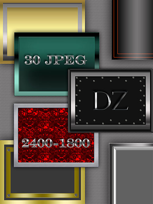 ���� Metallic frames