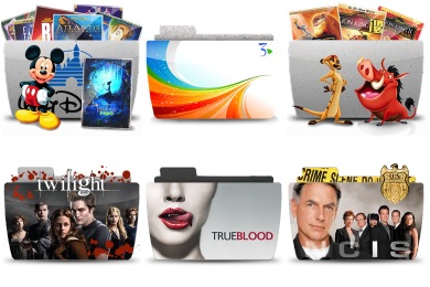 Series Folder Icons by SoftSkin
