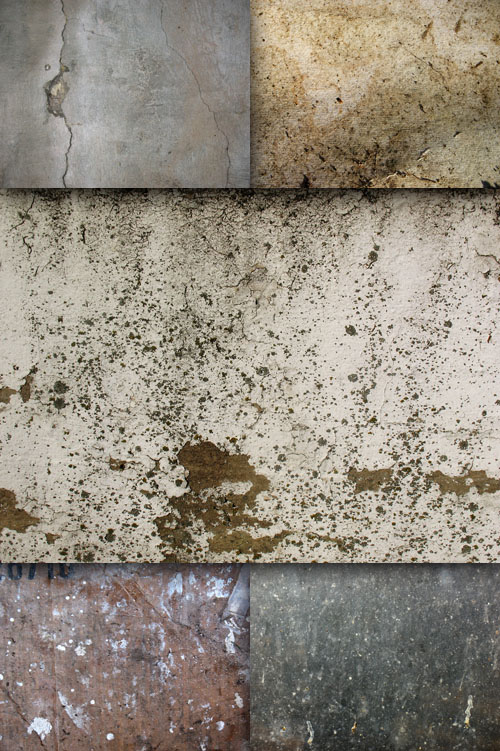 A set of old wall texture