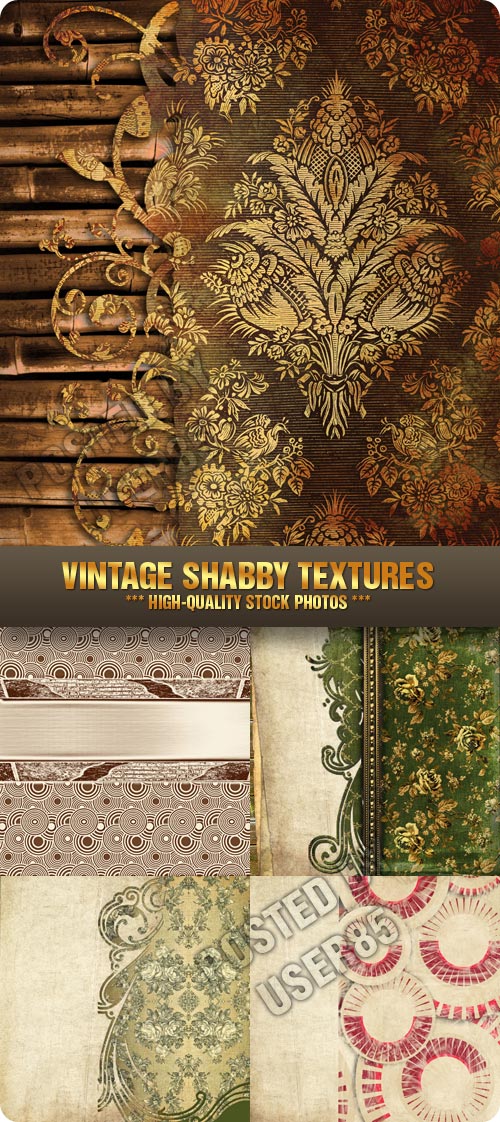 Stock Photo - Vintage Shabby Textures