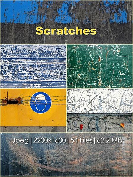 Текстуры - Царапины и потертости Текстуры - Царапины и потертости