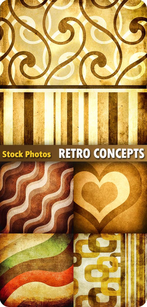 Retro concepts textures