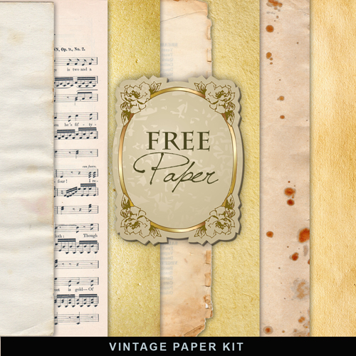 Textures - Old Vintage Backgrounds #34