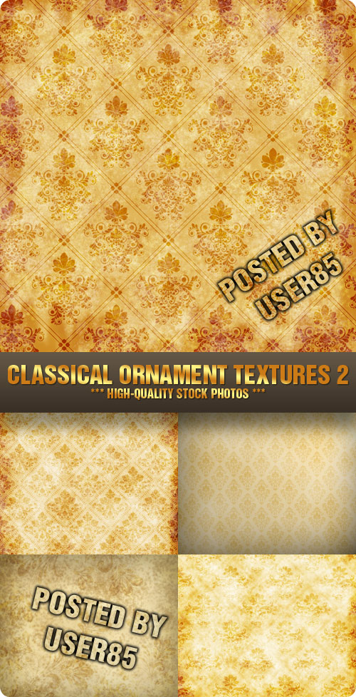 Stock Photo - Classical Ornament Textures 2
