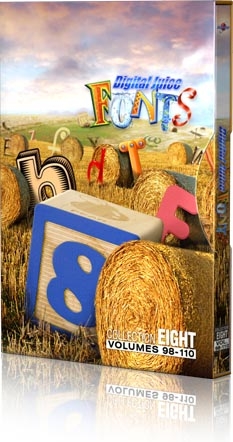 Digital Juice (DigitalJuice) Fonts Collection 8