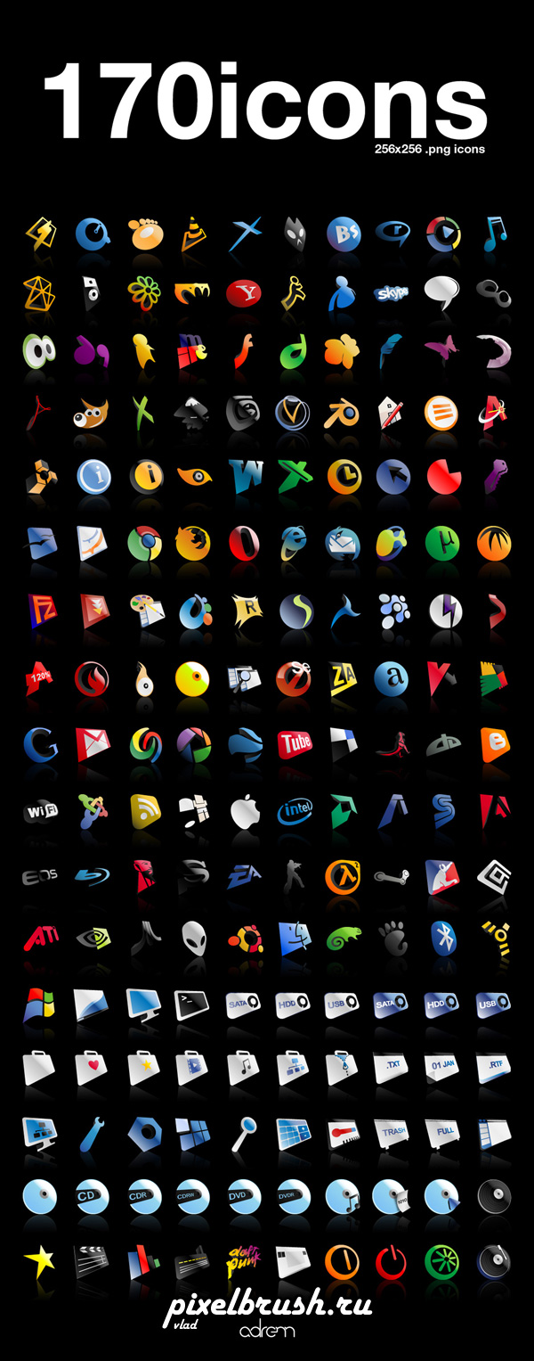 170 Dock Icons - ������