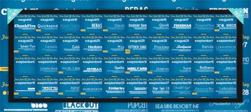 40 Fonts For Designers