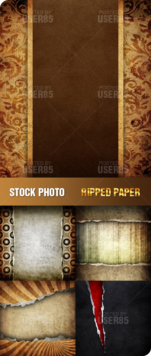 Stock Photo - Ripped Paper