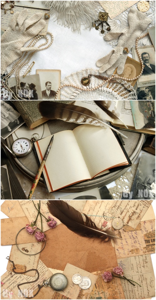10 Vintage Backgrounds - ��������� ����