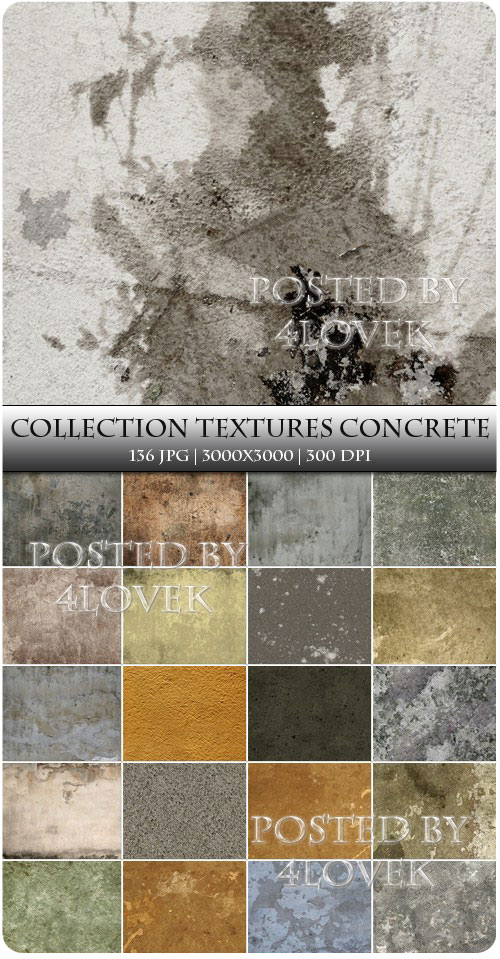 Collection Textures Concrete