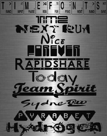 ������� ����� ������� (1000 ��./TTF)