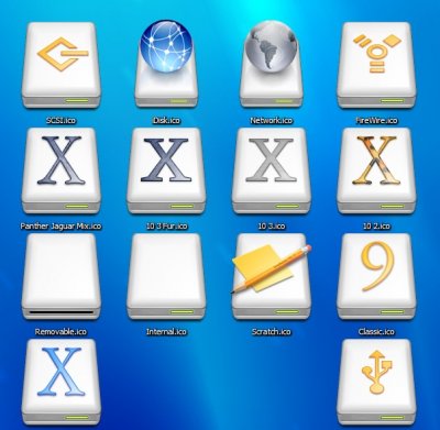 Aqua Rev2 Drives Icons