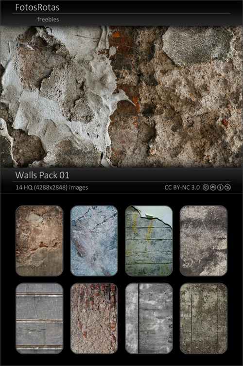 Walls HQ Textures Pack 01