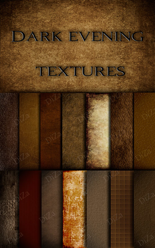 Dark evening textures