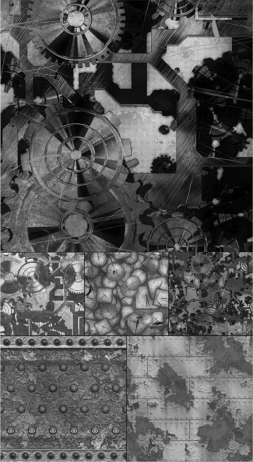 Steampunk backgrounds Steampunk backgrounds