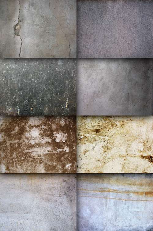 A set of wall texture
