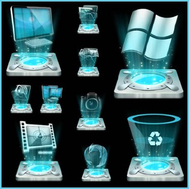 Hologram IconsPack