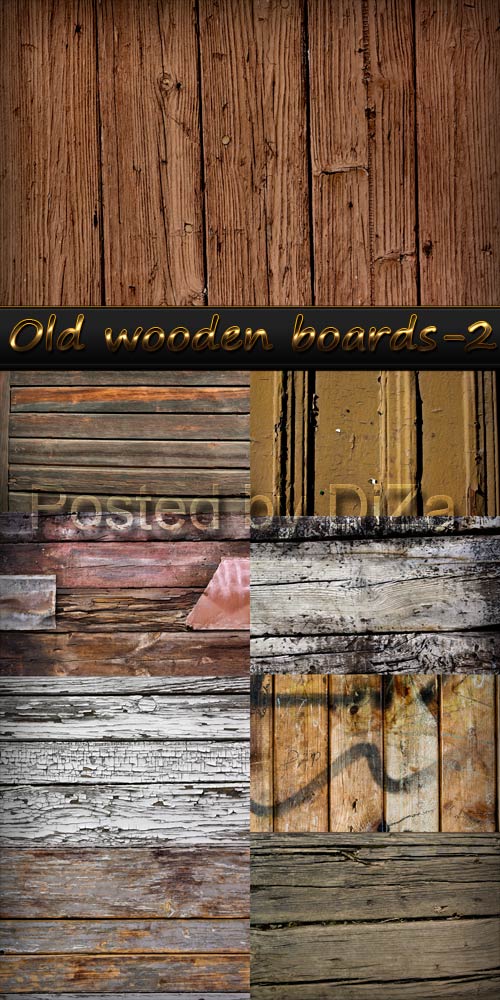Old wooden boards-2