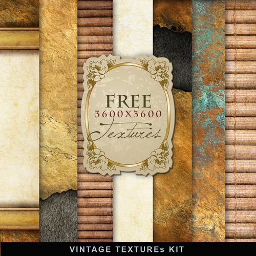 Textures - Old Vintage Backgrounds #31