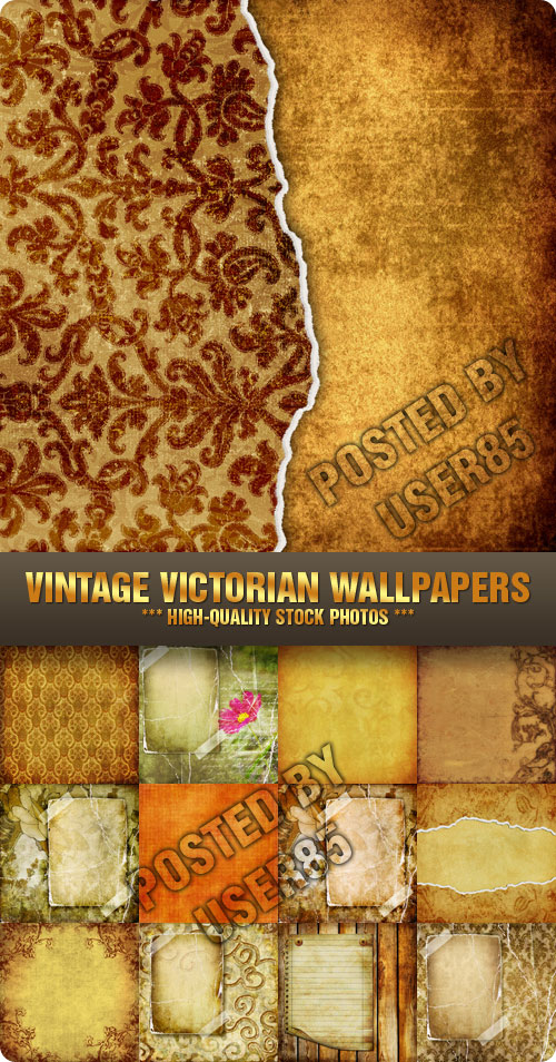 Stock Photo - Vintage Victorian Wallpapers